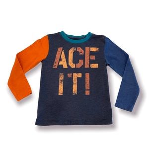 Crewcuts Graphic 3/4 Sleeve T-Shirt